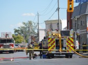 Cornwall Fire Services respond to active fire on Montreal Road