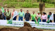Ricardo Gallardo construye obras sin límites en la Huasteca Sur