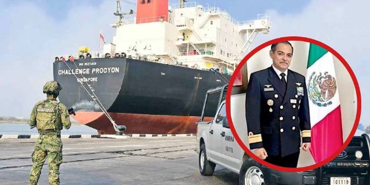 Vicealmirante recurre al amparo para frenar detención por huachicol fiscal