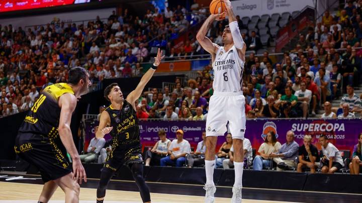 El Real Madrid sobrevive al Tenerife (72-71) y jugará la final de la Supercopa contra el Valencia Basket, que ganó al Unicaja (87