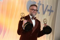 Seth Rogen Thanking Tim Cook at the Emmys Felt Like ‘The Studio’ Come to Life