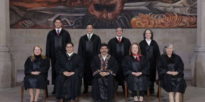 Corte publica primera foto de los 9 nuevos ministros