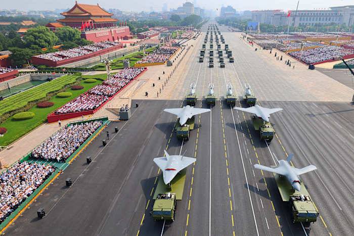 More than pageantry, China's military parade shows off new missiles, drones and other equipment