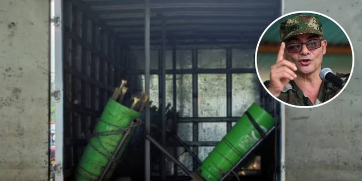 Así funciona el ‘Rompecuarteles’, el arma que utilizan para cometer atentados terroristas las disidencias de las Farc y el ELN: lo hicieron en Cali con los dos camiones