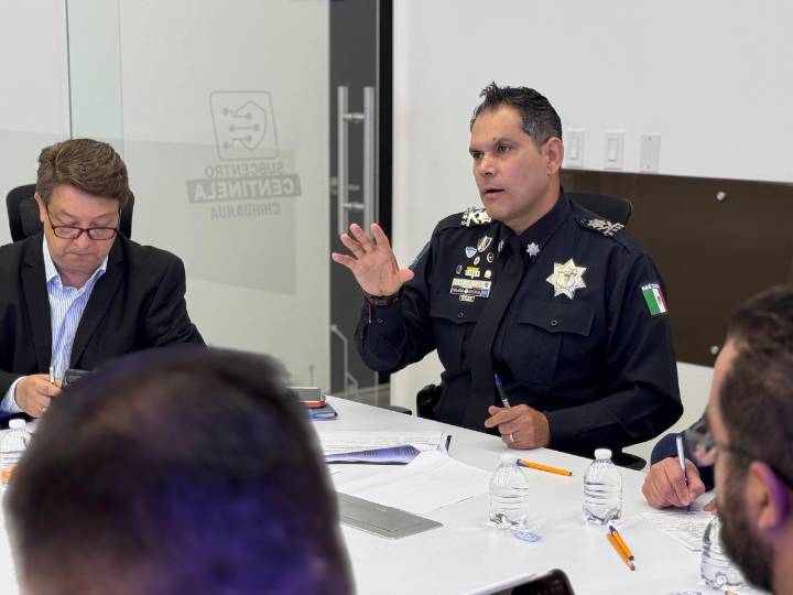 Encabeza Secretario de Seguridad Pública reunión de coordinación para operativo del desfile patrio