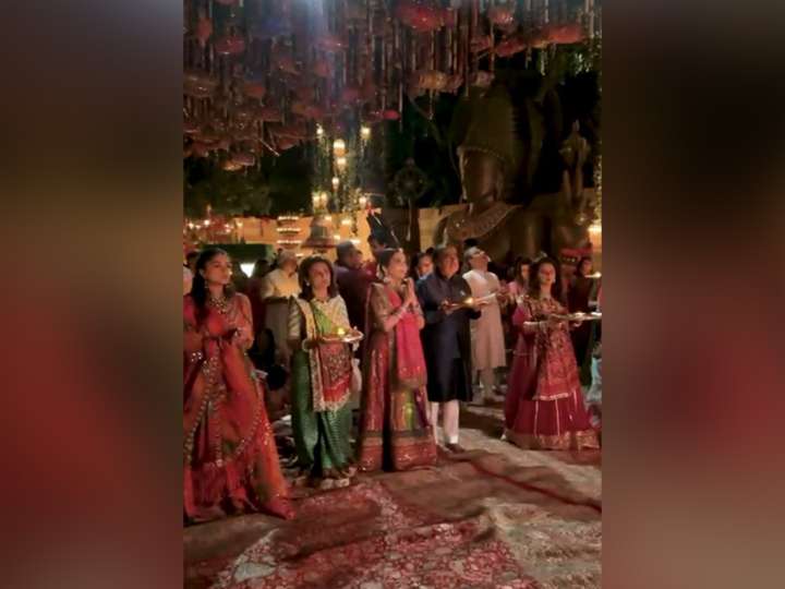 Ambanis Mark Navratri with faith, tradition and festivity