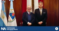 Rosatti se reunió con el jurista italiano Luigi Ferrajoli en la Corte Suprema