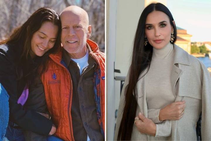 "Siento compasión por ella". Demi Moore opinó de cómo la actual mujer de Bruce Willis lo acompaña en su duro presente