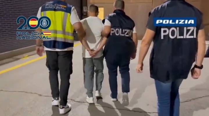 La Policía detiene en Barcelona a un fugitivo italiano condenado a 28 años