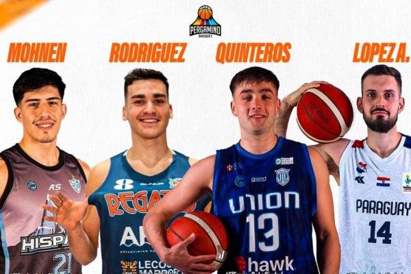 Nicolás Rodríguez, entre las caras nuevas de Pergamino Básquet