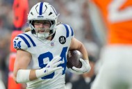 Colts TE Tyler Warren sits Wednesday with toe injury