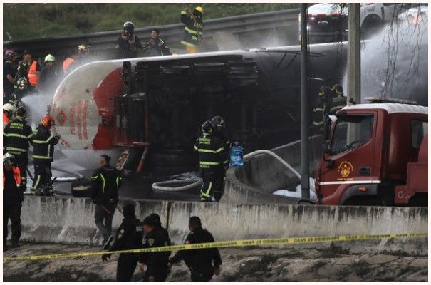 Al menos 57 heridos en Ciudad de México por la explosión de un camión de gas