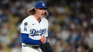 Dodgers' no-hit bid falls short in 9th but rally for 3