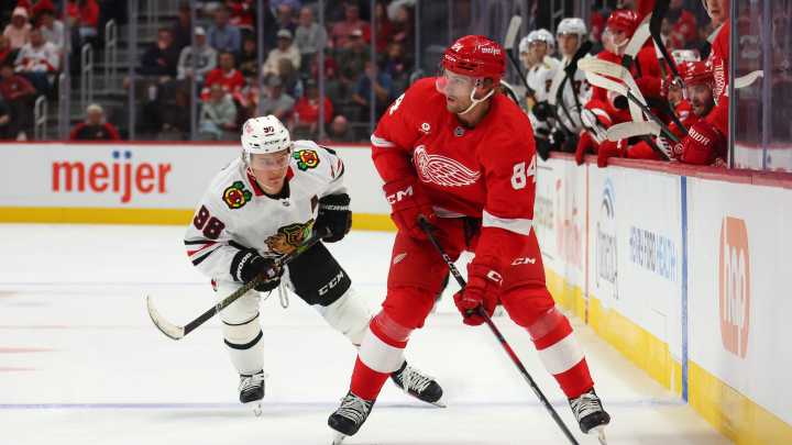 Detroit Red Wings open exhibition with victory over Chicago Blackhawks