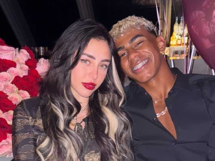 Lamine Yamal desmintió los rumores de separación de Nicki Nicole con un dulce video: "Está enamorado"
