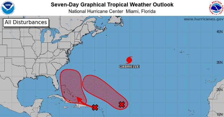 2 storm tropical storm systems could impact SC