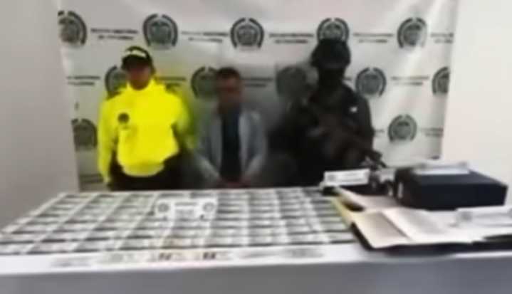 Capturado en Ipiales con más de 754 mil dólares falsos
