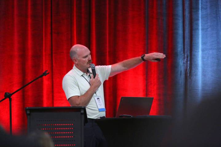 Former responder stresses self-care at conference