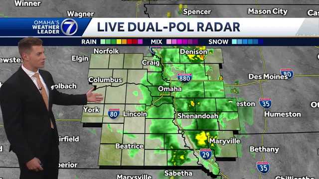 Showers and storms wrapping up this evening, more storms possible Friday