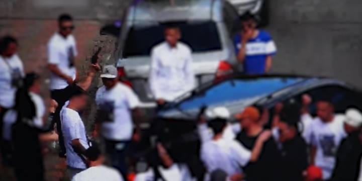 Funeral en el sur de Bogotá terminó en persecución policial: hombre disparó al aire y luego intentó escapar
