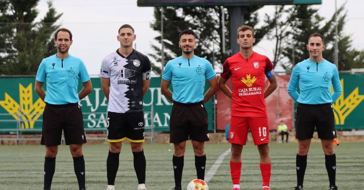 Empate a dos en el derbi entre la UD Santa Marta y Unionistas B
