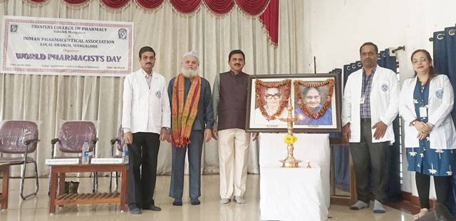 Mangaluru: World Pharmacists Day at Srinivas Pharmacy College