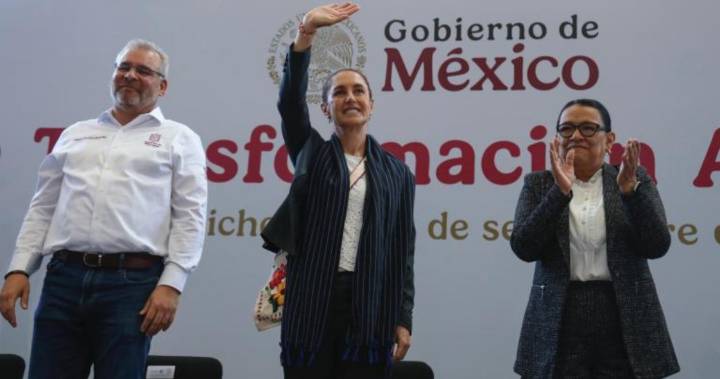 Promete Sheinbaum que en 2030 el salario mínimo alcanzará a cubrir 2.5 canastas básicas