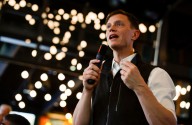 Sand pressed on transgender rights at North Liberty town hall
