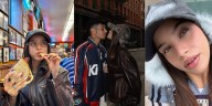 Las imágenes de Emilia Mernes en Nueva York: besos con Duki, moda y amigos después del mp3 tour