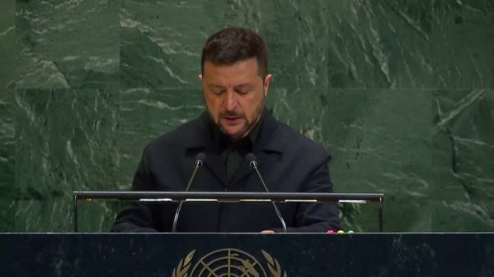 Zelensky tells UN that world is in most destructive arms race ever