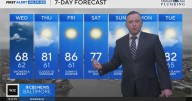 Gloomy weather, scattered rain lingers across Maryland