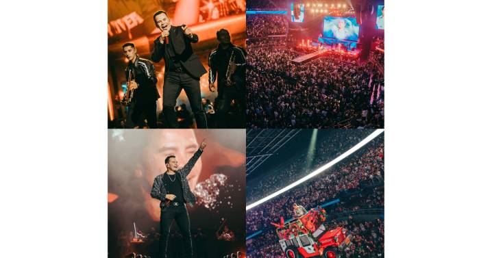 Jhonny Rivera celebró 20 años de música en un emotivo concierto en el Movistar Arena de Bogotá