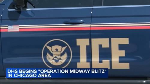'Midway Blitz' ICE operation crackdown begins in Chicago as local leaders push back against President Donald Trump