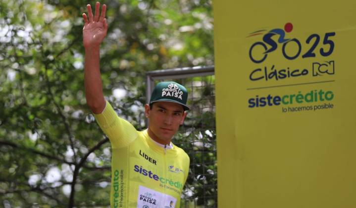 El Pony Osorio, líder del Clásico RCN, se fijó su próximo objetivo