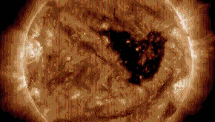NOAA Issues G3 Geomagnetic Storm Warning As Coronal Hole Sends Solar Wind At Earth