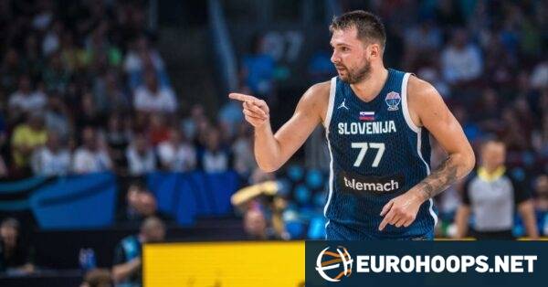 Luka Doncic signed jersey from EuroBasket 2025 for sale in auction