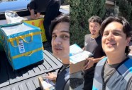 Regulo Caro ya no cantará más, ahora es repartidor