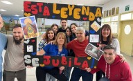 TRES JUBILADOS EN LA ESCUELA 714