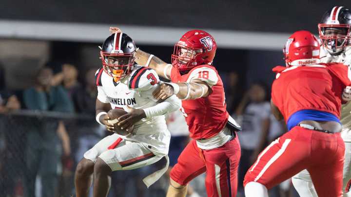Vanguard's Dylan Harris strives for record as defensive line shines in week 5