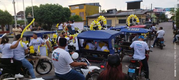 Caranava motorizada en día mundial de prevención del suicidio