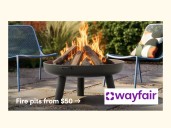 Warm up your backyard: Best fire pit deals at Wayfair, starting at just $50