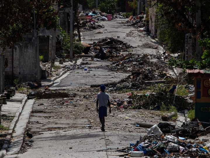 Haitian official says country at war with gangs, seeks help