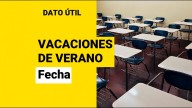 Esta es la fecha en que los escolares saldrán a vacaciones de verano
