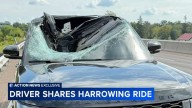 Pa. Turnpike driver describes moments tire smashed into his SUV on NE Extension: 'I saw it like flying'