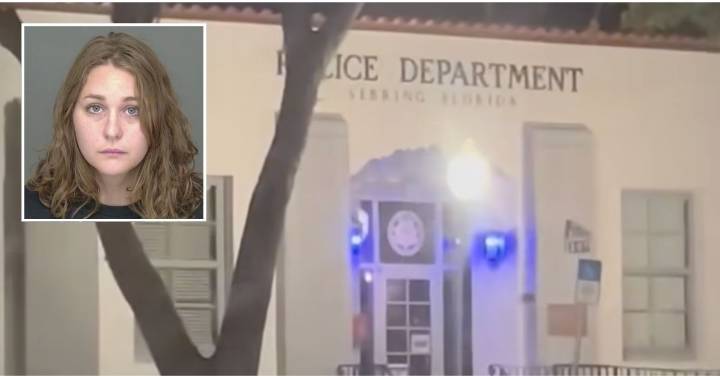Woman drove by police department threatening to throw Molotov cocktails, authorities say