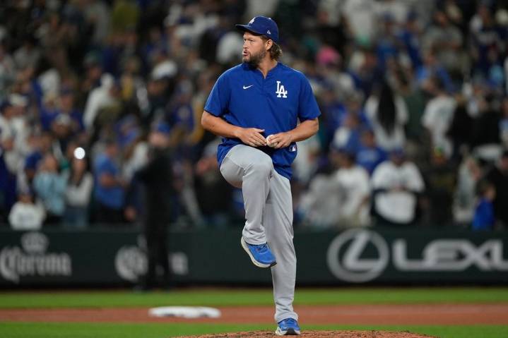 Dodgers left-hander Clayton Kershaw will not be on Wild Card Series roster – Winnipeg Free Press