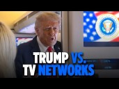 Trump On TV Network Criticism: 'Maybe Their License Should Be Taken Away'