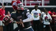 Ohio State football’s 2028 No. 1 QB target has 1 word to describe Texas game visit