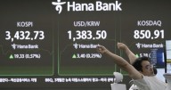 Asian shares mostly climb after US stocks remained near record levels following the Fed's rate cut