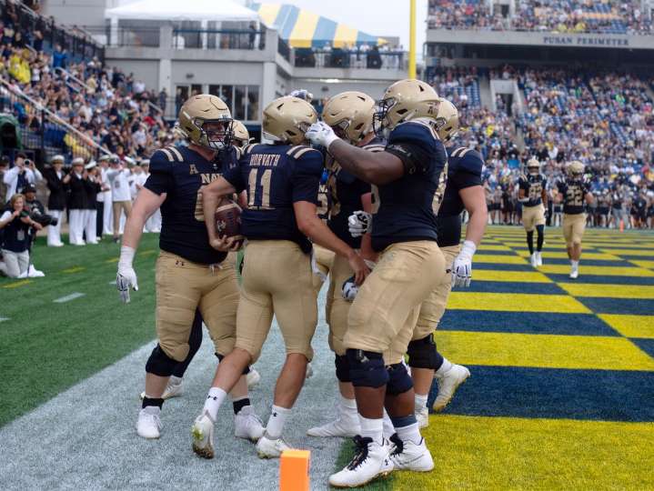 Navy football avenges disappointing 2024 loss to Rice